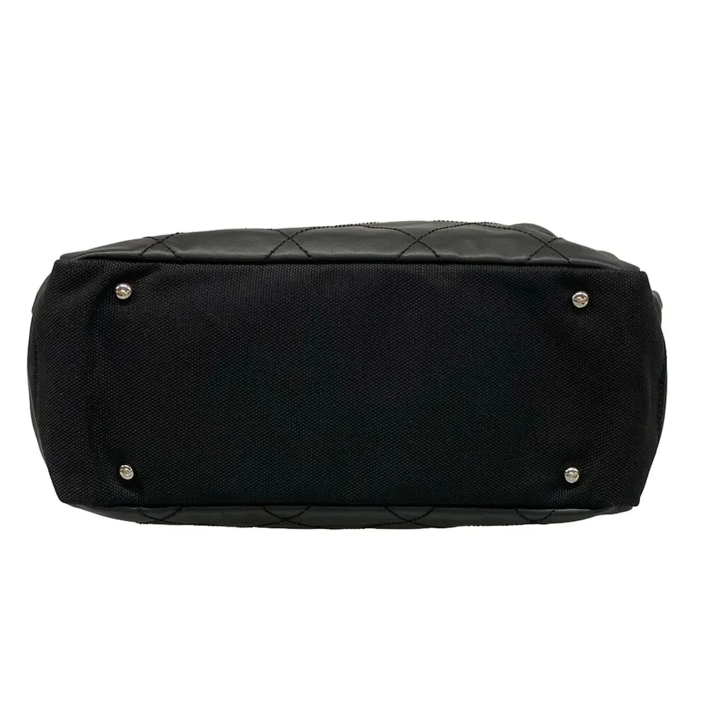 Chanel Paris Biarritz Tote GM Tote Bag Coated Canvas Nylon